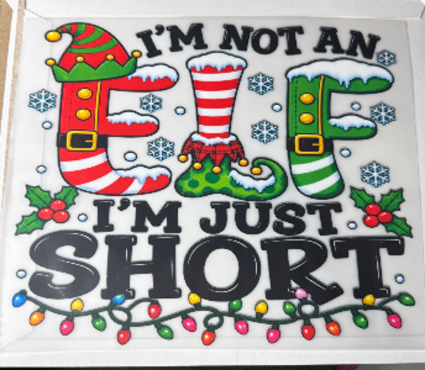ADULT APPAREL - I’M NOT AN ELF