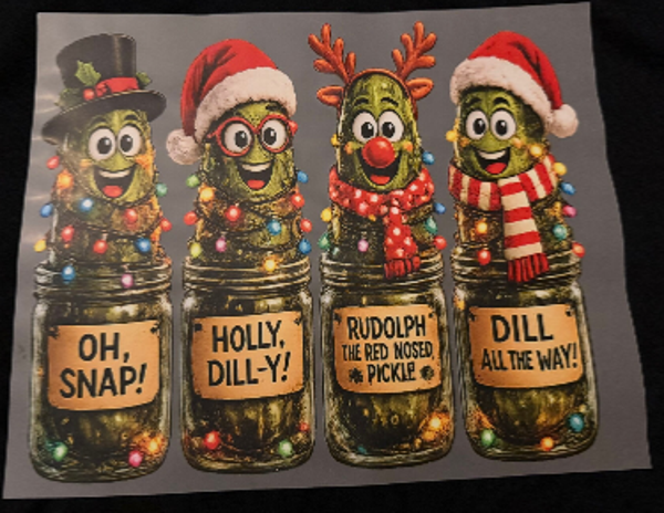 ADULT APPAREL - CHRISTMAS PICKLE JARS