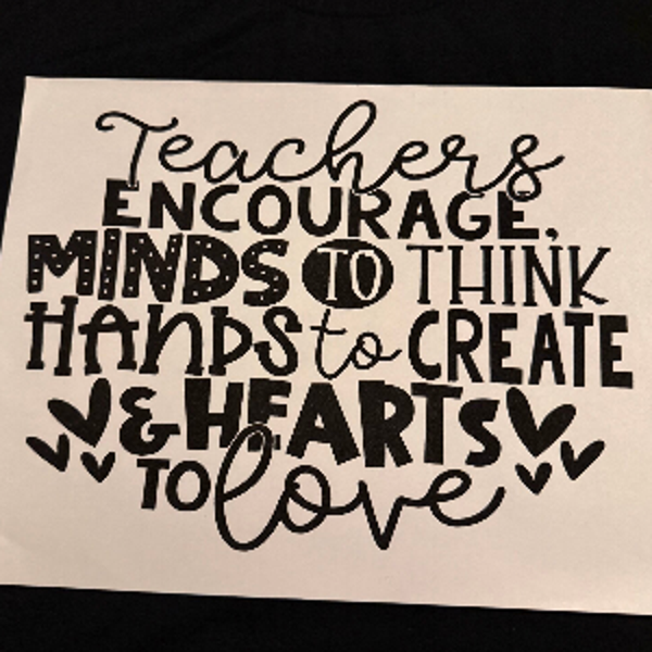 ADULT APPAREL - TEACHERS COURAGE