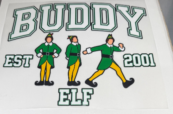ADULT TRANSFERS - BUDDY THE ELF