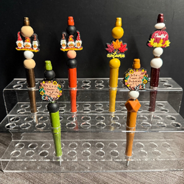 Fall Beaded Pens