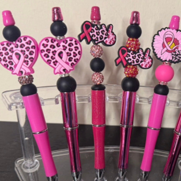 Breast Cancer Beaded Pens (Group 2)