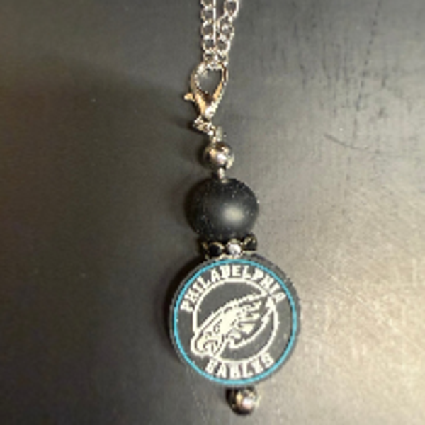 Eagles Beaded Cup Charm
