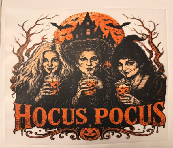 ADULT APPAREL - HOCUS POCUS IN ORANGE