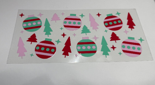 CUP WRAPS - CHRISTMAS BALLS