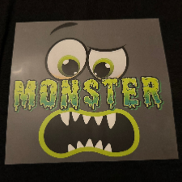 Kids Apparel - Monster Transfer