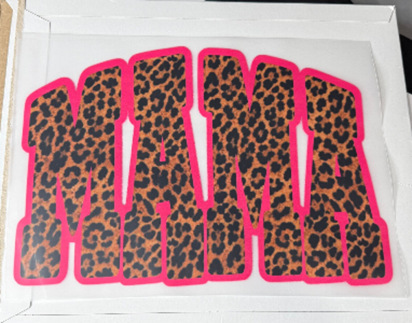 ADULT APPAREL - MAMA LEOPARD