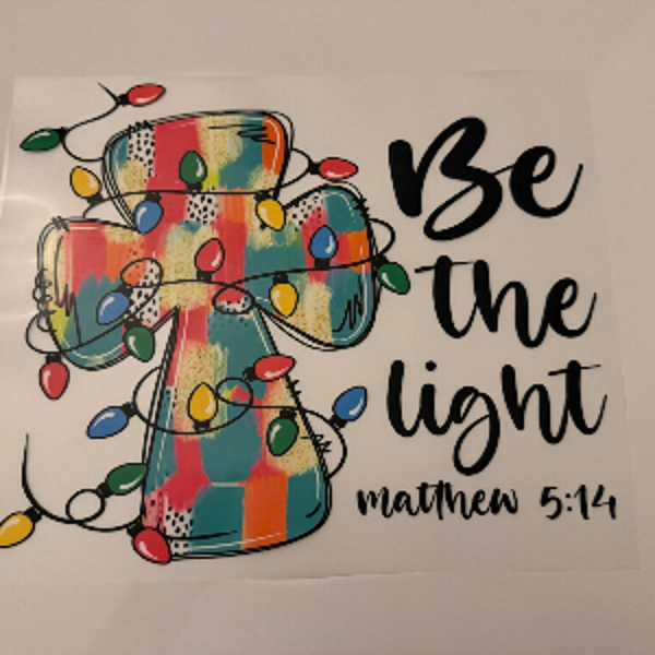 ADULT APPAREL - BE THE LIGHT