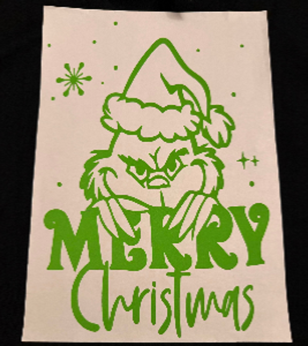 ADULT APPAREL - MERRY CHRISTMAS WITH GRINCH