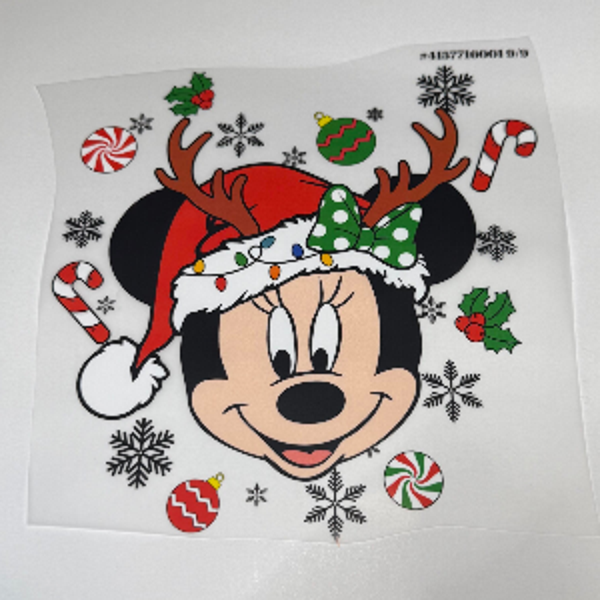 KIDS TRANSFERS - MINNIE CHRISTMAS