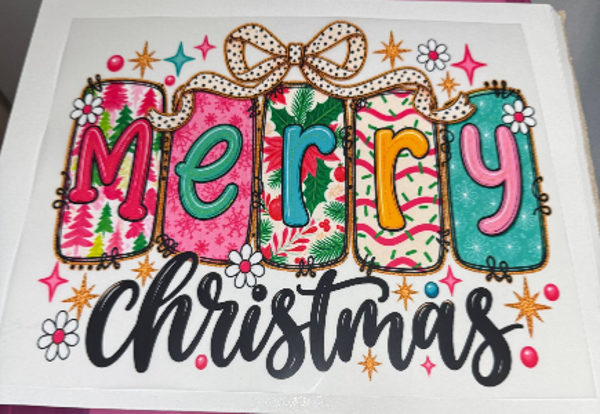 ADULT TRANSFERS -MERRY CHRISTMAS