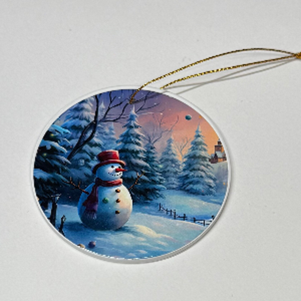 CHRISTMAS ORNAMENT - SNOWMAN