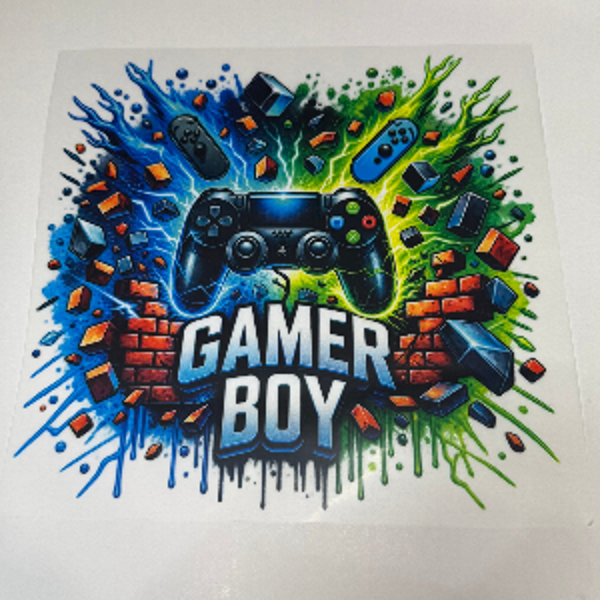 KIDS TRANSFERS - GAMER BOY