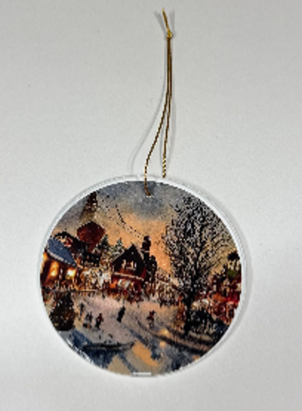 CHRISTMAS ORNAMENT - WINTER WONDERLAND