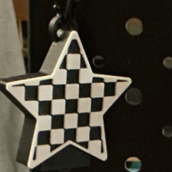 White Checker Can Tab Opener
