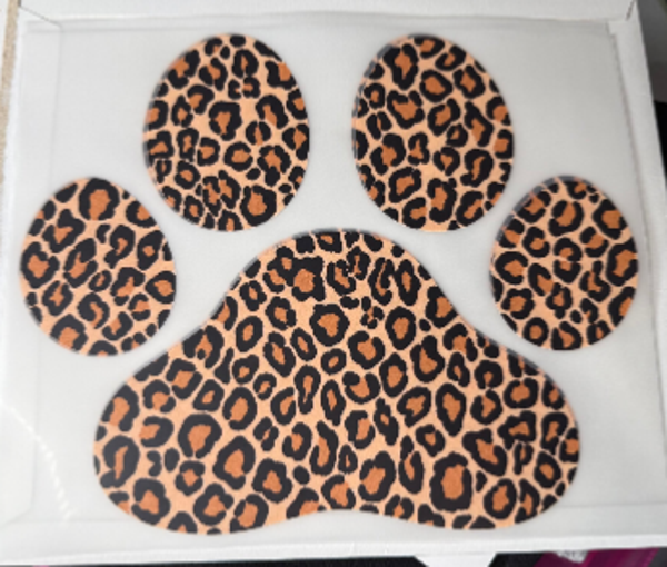 ADULT APPAREL - LEOPARD PAW