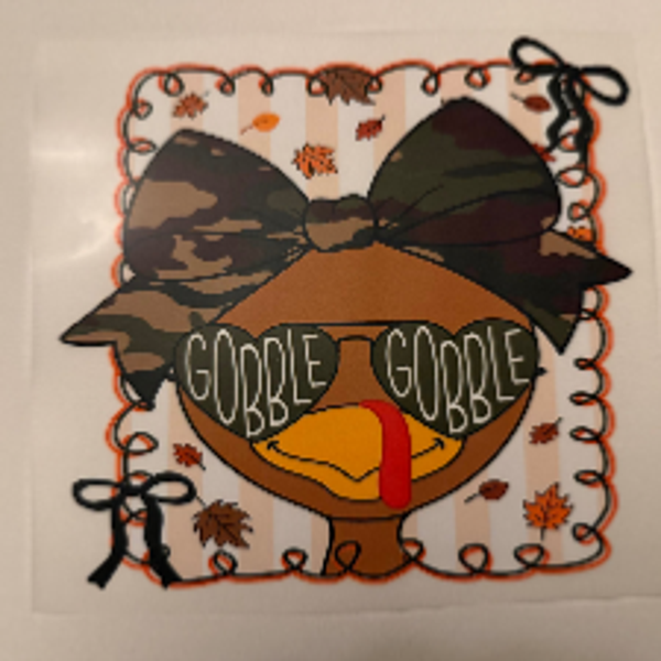 Kids Apparel - Thanksgiving Turkey Gobble