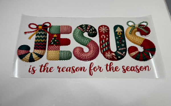CUP WRAPS - JESUS IS THE REASON FOR THE SEASON