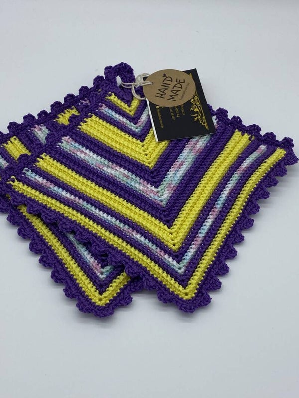 gehäkelte XXL - Topflappen