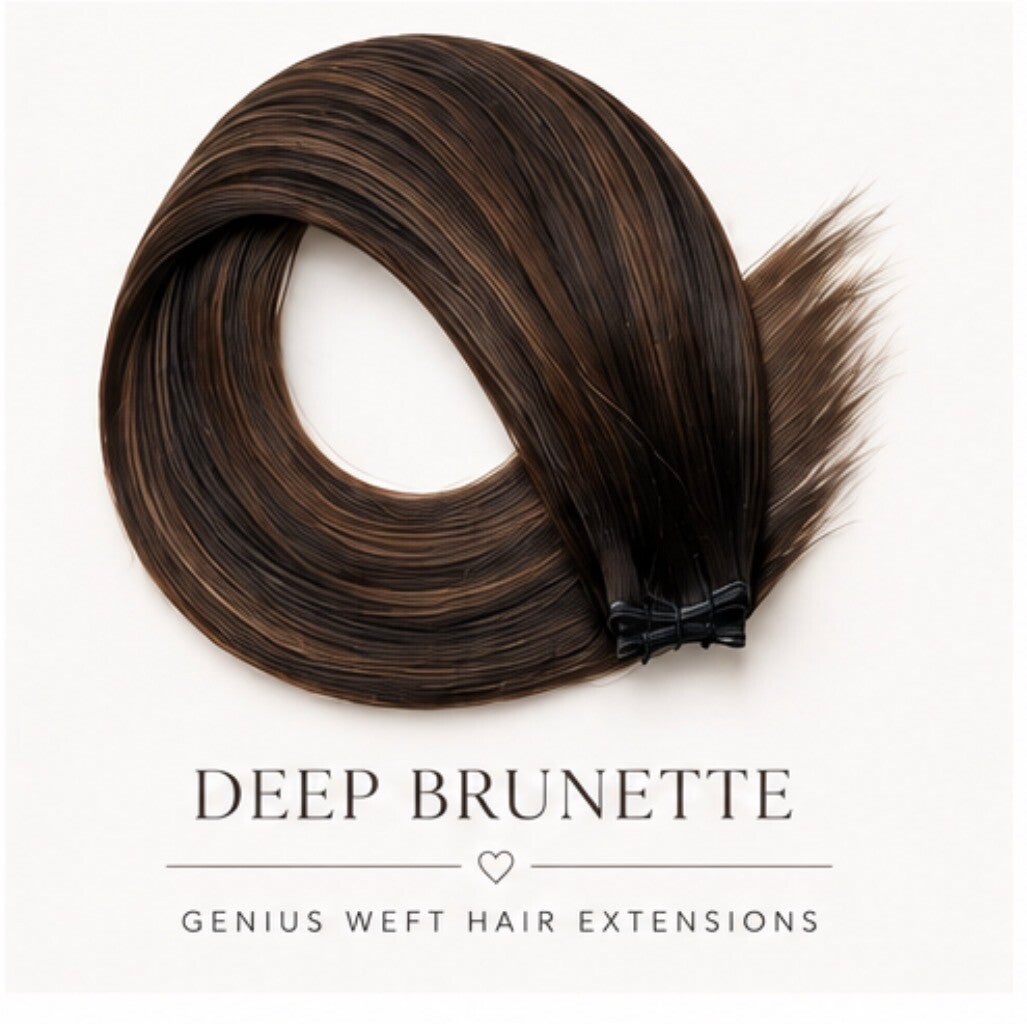 Genius Weft Deep Brunette – 55 cm | 75 gram