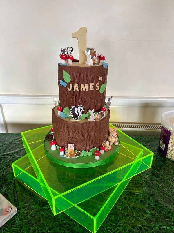 Woodland Birthday Cake