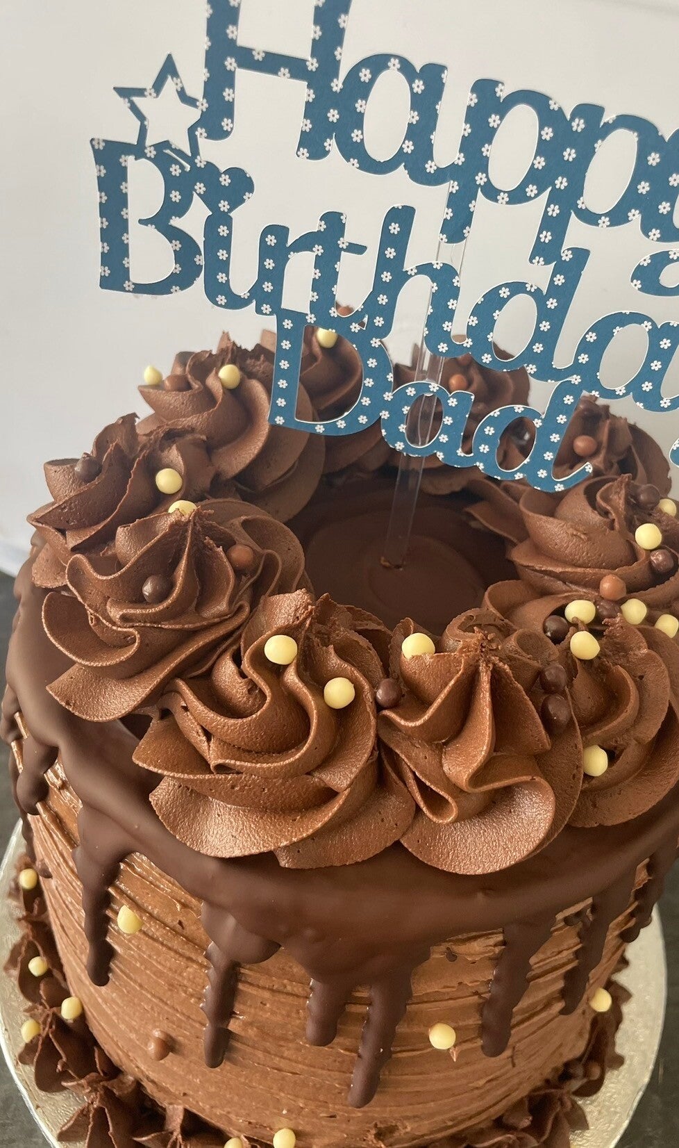 Dad chocolate cake