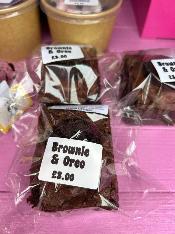 Brownie Oreo Slice