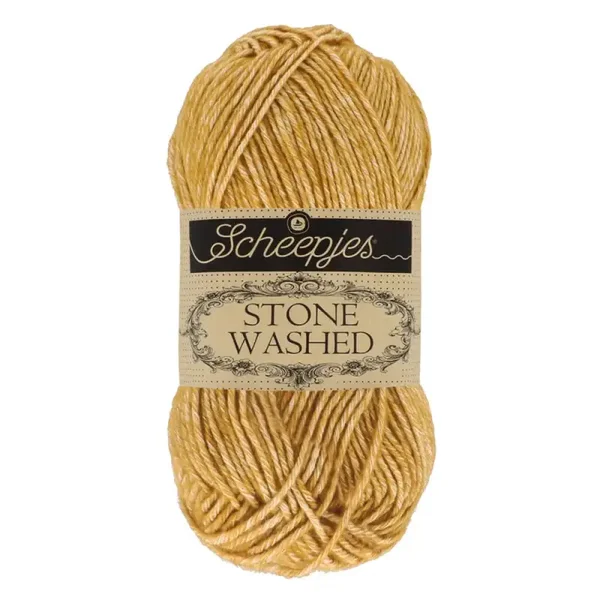 stone washed 809 Yellow Jasper
