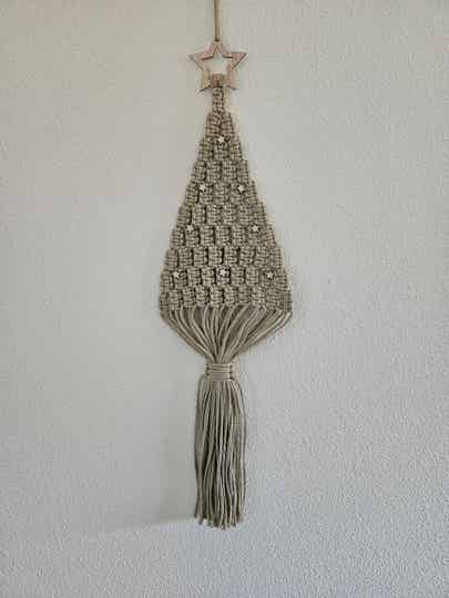 macrame kerstboom