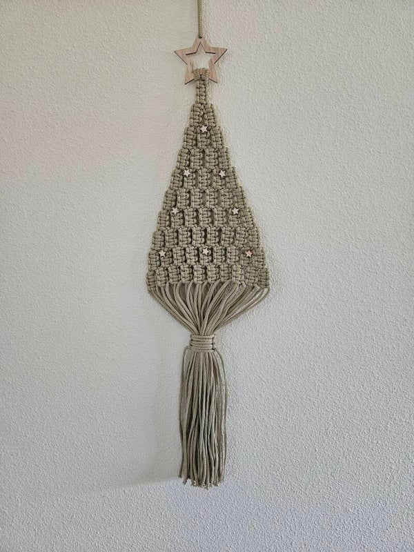 macrame kerstboom