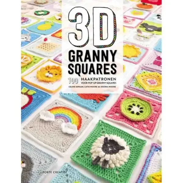 3D Granny squares NL - Semaan, Moore en Moore