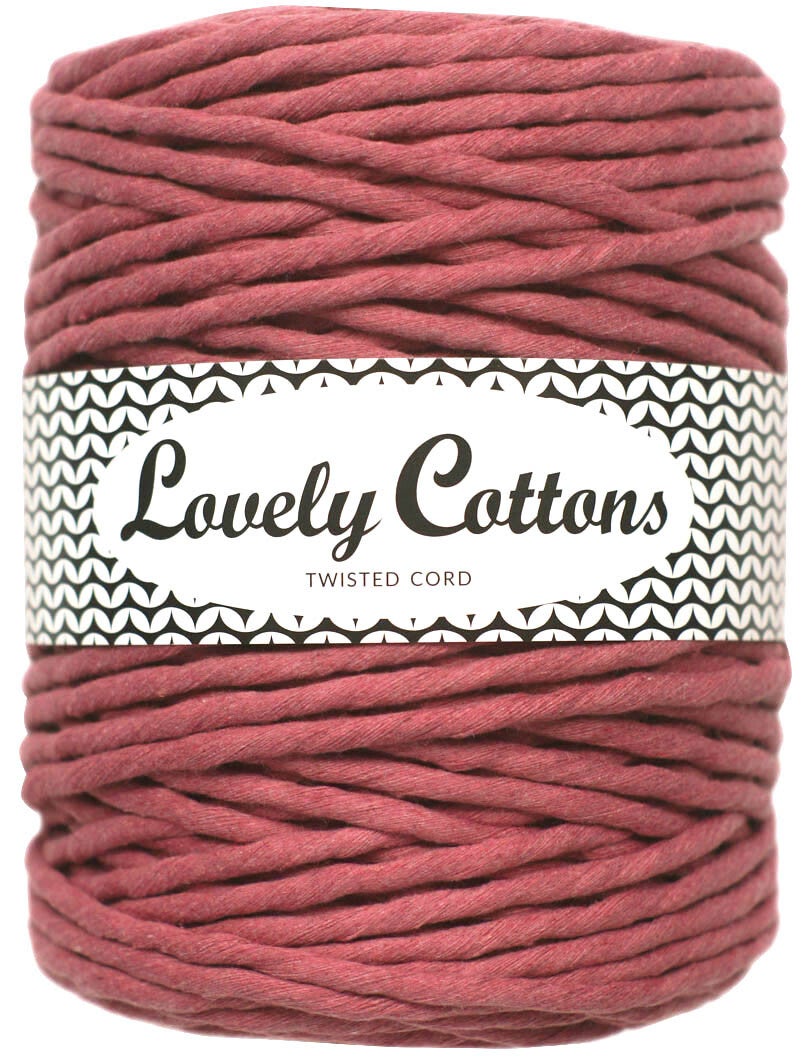 dirty pink 5mm single twist