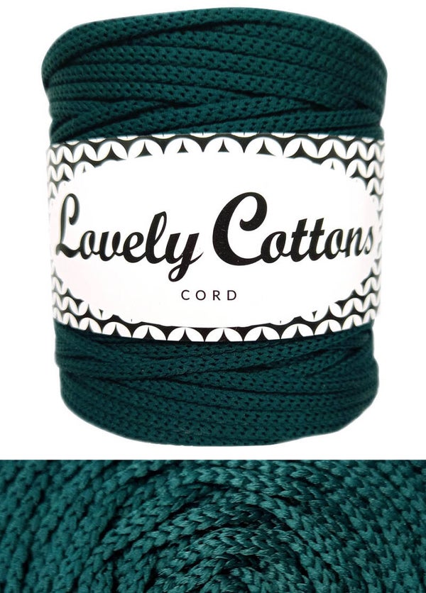 bottle green 3mm polyester