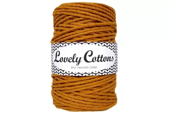 mosterd 3mm tripple twist