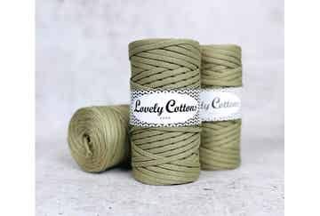 olijf 5mm polyester flat