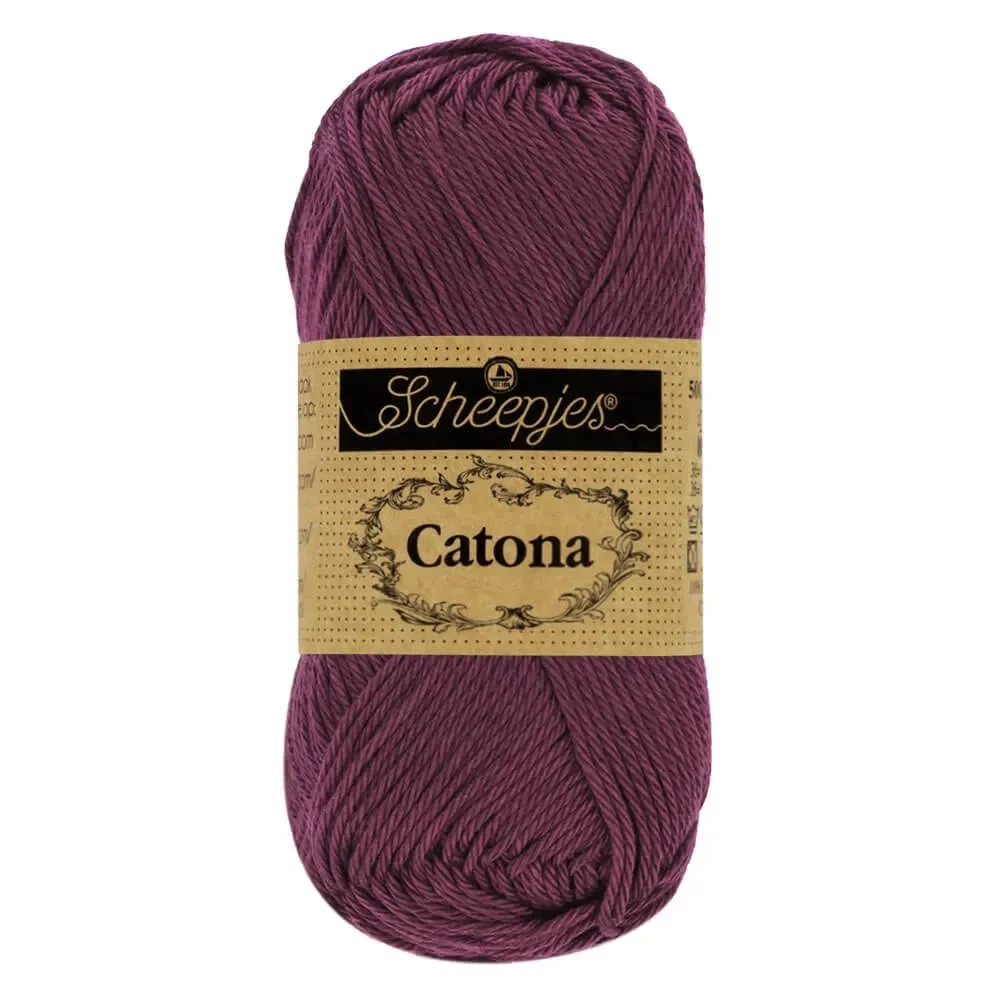 Scheepjes Catona 50g- 394 Shadow Purple