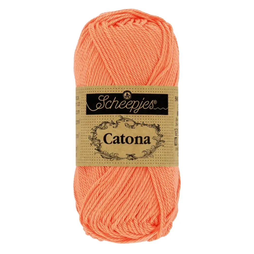 Scheepjes Catona 50g - 410 Rich Coral