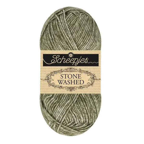 stone washed 851 Chlorite Green