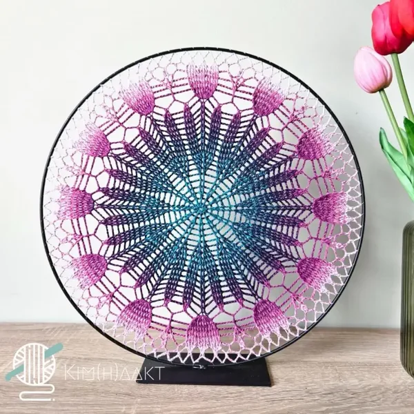 Tulip Field Mandala patroon