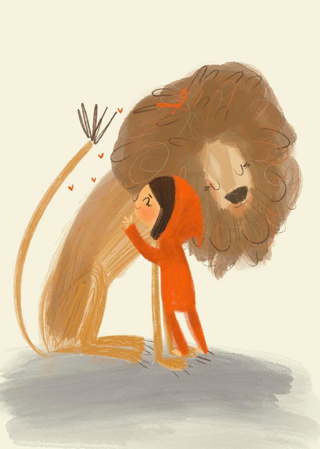 Great Lion Hugs