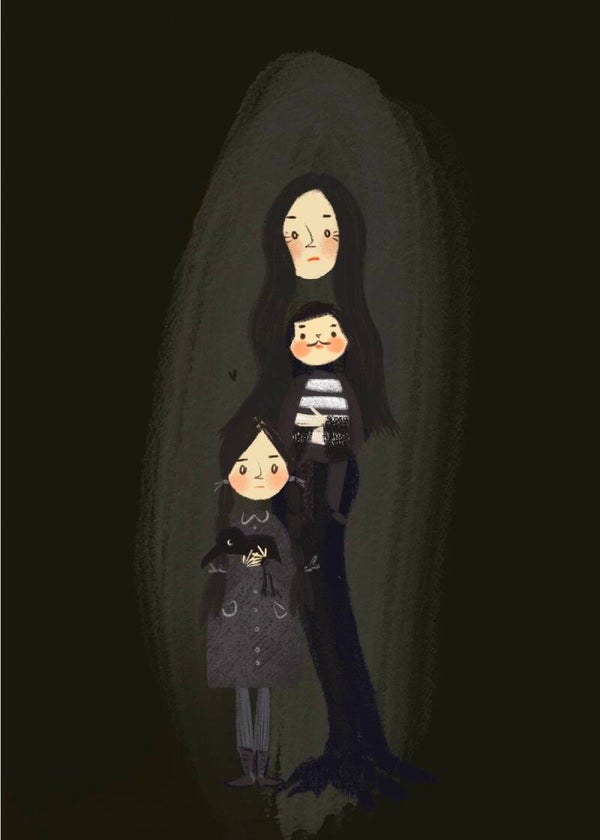 Dark and Gloomy Portrait