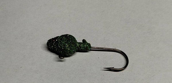 5.8 minnow speckled green