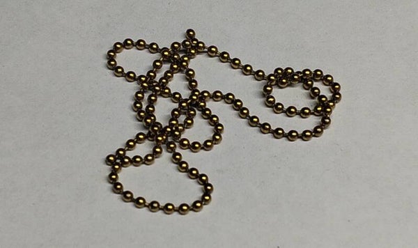 bead chain eyes gold
