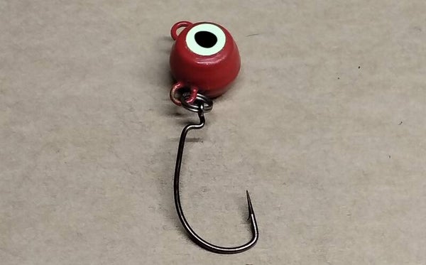 boat bait jig red 2oz