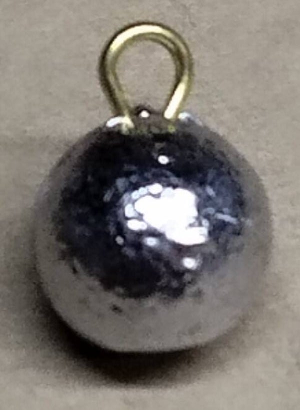boat cannonball sinker 1/2oz