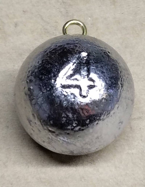 boat cannonball sinker 4oz