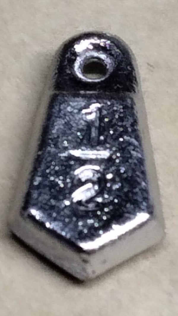 boat flat bank sinker 1/2oz