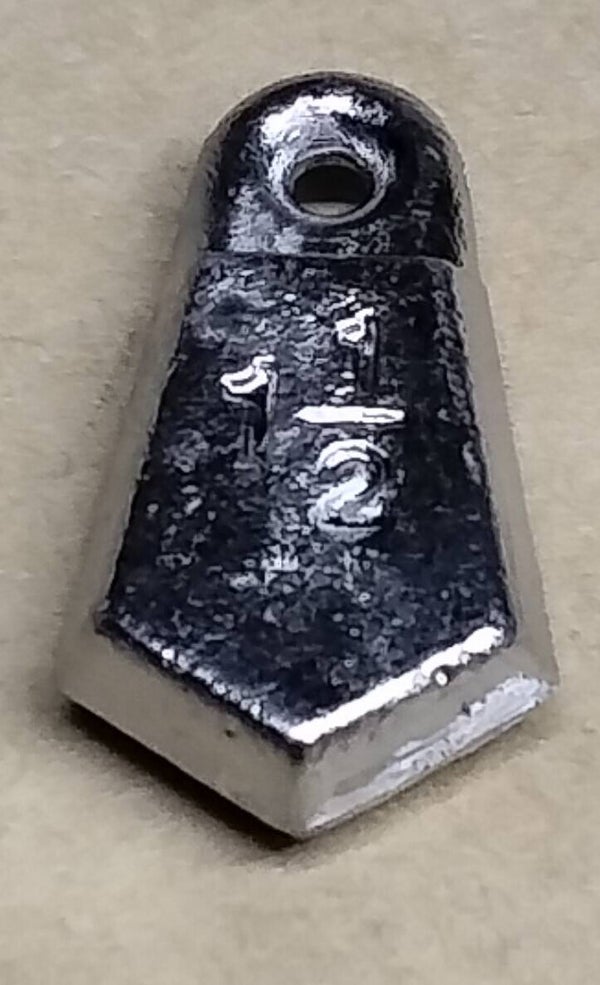 boat flat bank sinker 1 1/2oz