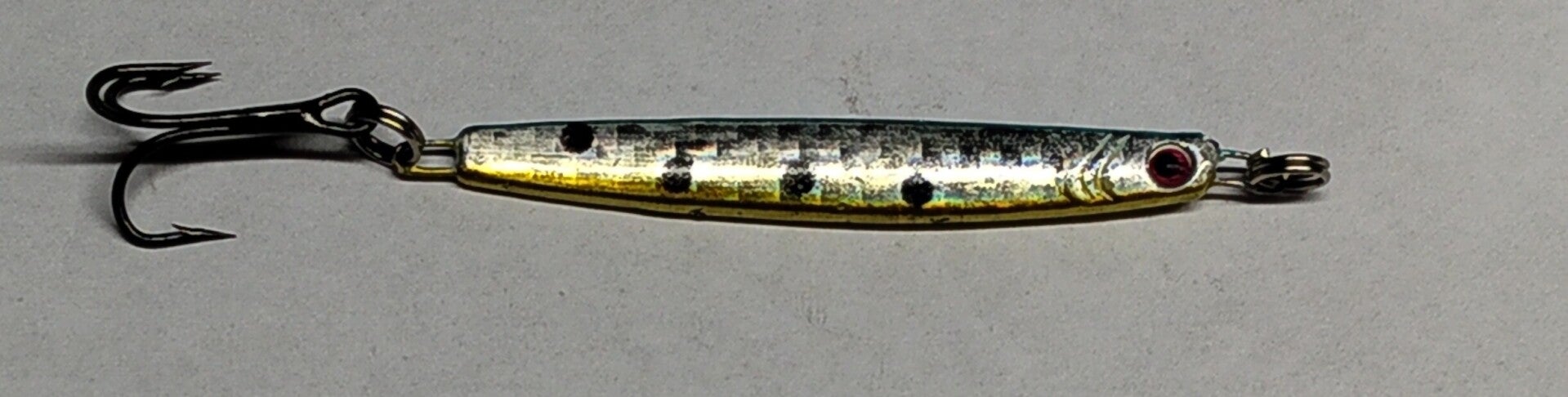boat jig 11gms blue yellow silver