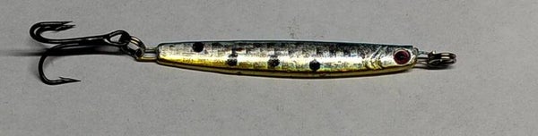 boat jig 11gms blue yellow silver